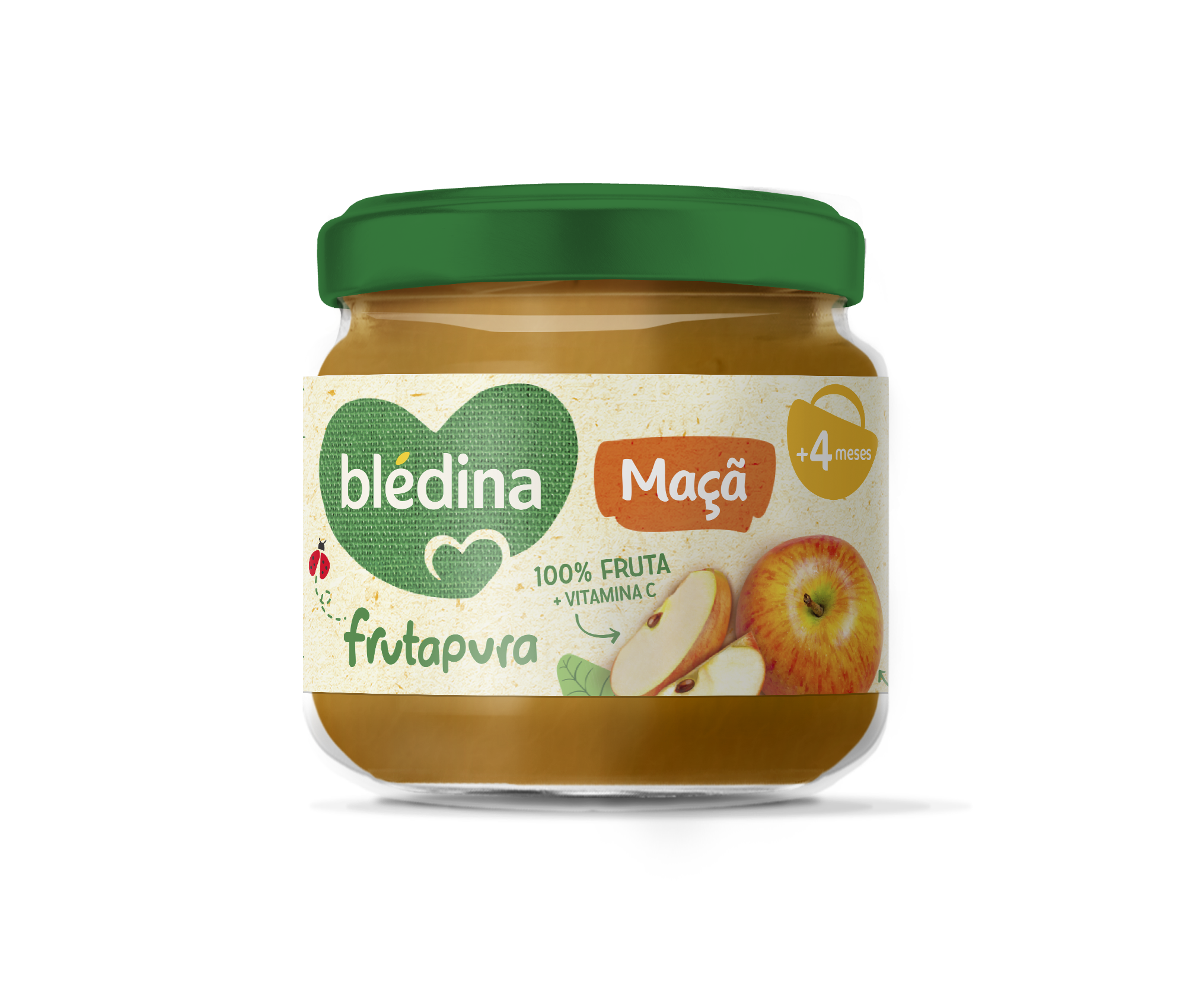 BLEDINA BOIAO FRUTAPURA MACA 130 GRS